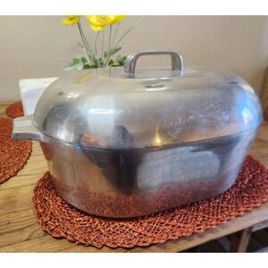 Vintage Wagner Ware Sidney 4267 P 13 Qt Roaster.